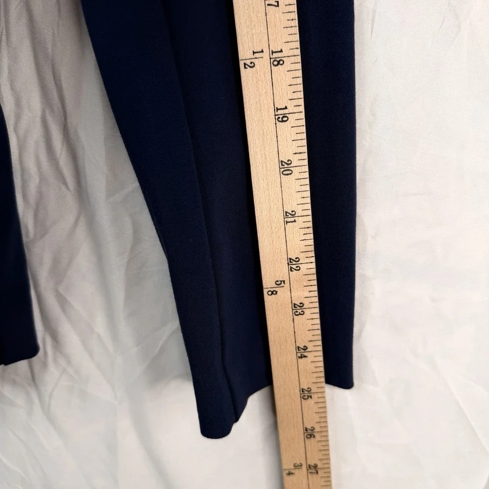 Eloquii Women's Size 18‎ One Button Blazer Jacket Navy Shoulder Pads. 66% Rayon